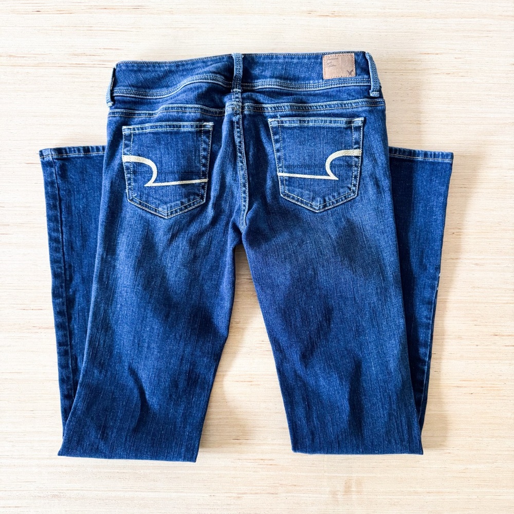 American Eagle Women's Slim Boot Stretch Jeans Size 2 - Picture 5 of 9